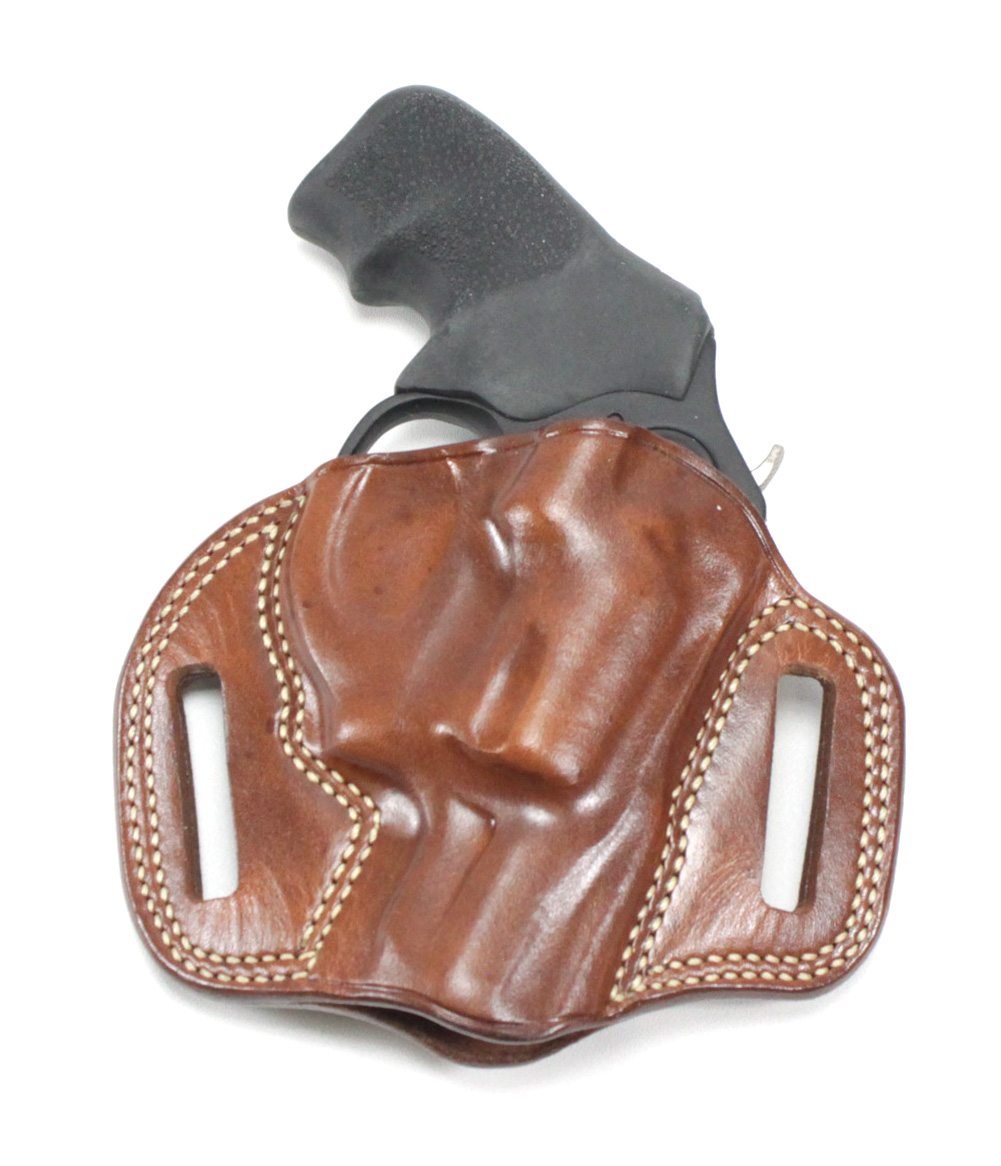 Premium Leather OWB Pancake Holster For Ruger LCRx 327 Fed Mag 2" BBL ...
